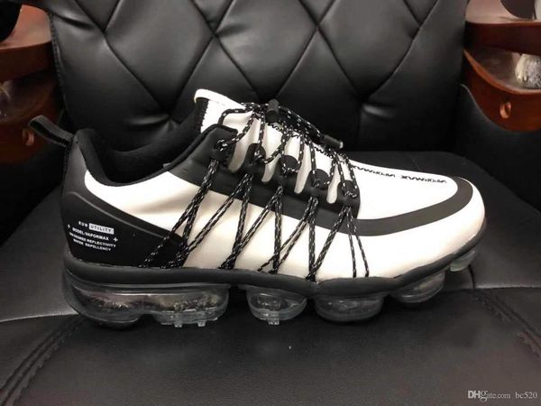 

wholesale vaporma run utility for mens sport shoes running shoes red blue sneakers size 40-45 t05, Black