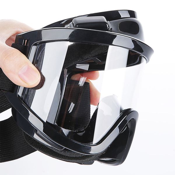 

transparent anti-fog dustproof big ski mask glasses skiing snow men women snowboard goggles