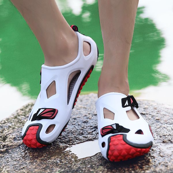 

sandals men summer shoes outdoor sandals men clogs water shoes beach sandalia masculina 5 colors, Black