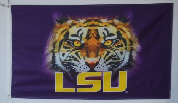 2020 Lsu Tiger Eye College Banner Flag From Kc Flag 4 23
