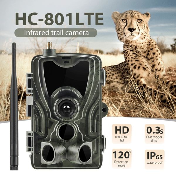 

Suntekcam 4g mm trail camera wildlife hunting urveillance camera hc801lte 16mp 0 3 trigger infrared tracking with antenna