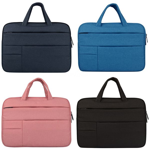 

1 1 pcs waterproof laphandbag notebook bags men women handbags canvas computer lapbags13 14 15 inch travel bags sell #220