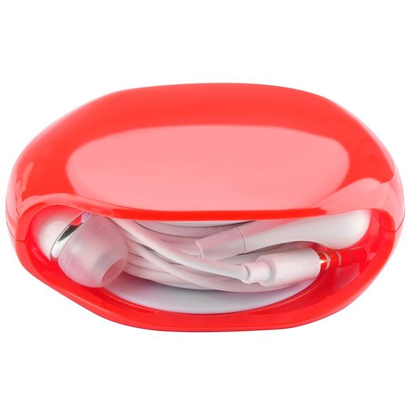 

automatic closing cable cord wire organizer bobbin winder smart wrap for wire headphone in ear earphones 5 colors dust-repelling