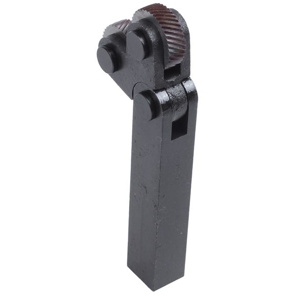 

1.8mm pitch dual wheel slant teeth knurling tool for metal lathe