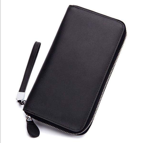 

высокого качества дизайна моды мужчины сумочки бизнес бумажники девяти цветов натуральной кожи rfid преимущество работника 20,5 * 3 * 11 см, Red;black