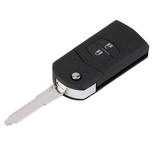 

car key case folding key case 2 button remote replacement new