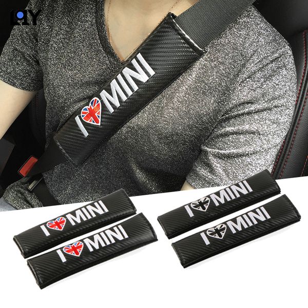 

lqy auto accessories seat cover carbon fiber for car mini cooper clubman countryman r50 r56 r57 r58 r60