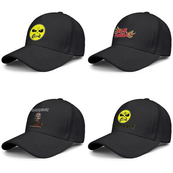 

мужские и женские бейсболки баскетбольный стиль обычная мода trucker hat heavy metal band iron maiden cool the book of souls iron 4, Blue;gray