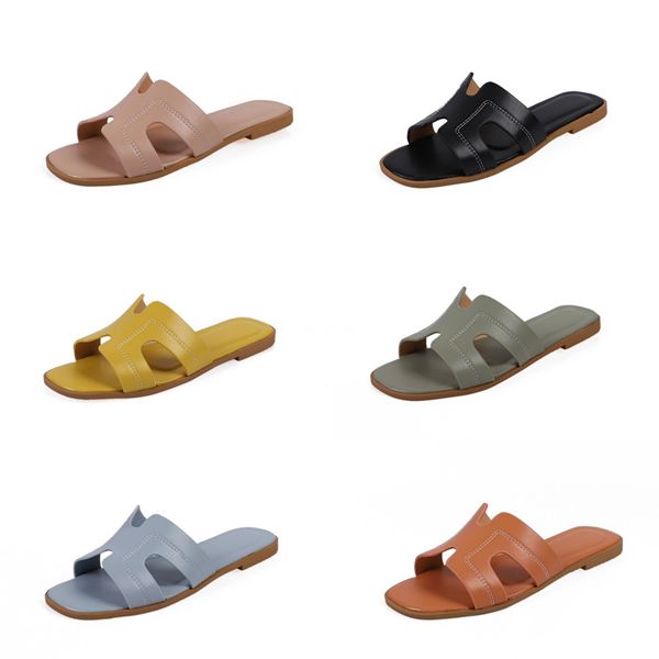 

candy color women outdoor beach slippers 2020 new women spring summer soft-slip non-slip slippers foam sole durable neon slippers cy200518#3, Black