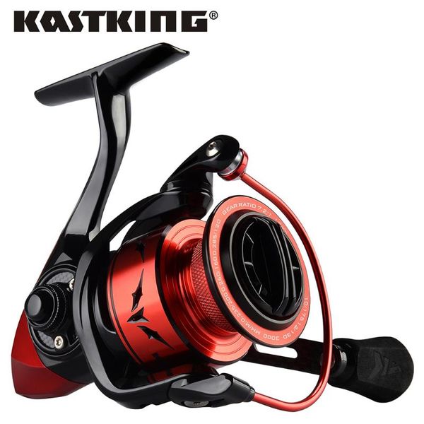 

kastking speed demon 7.2:1 gear ratio metal body spinning reel 11.34kg max drag power fishing reel for bass pike fishing