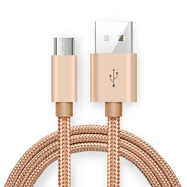 

2m micro usb phone charger cable type c v8 cables support fast charger pass 2a metal data sync charging wire for galaxy s8