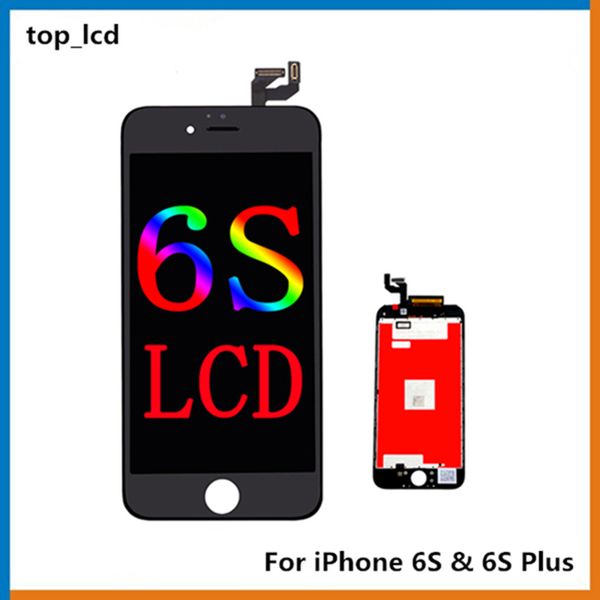 

100% original in the world for iphone 6s 6s plus lcd display touch screen digitizer + frame full complete assembly & good touch
