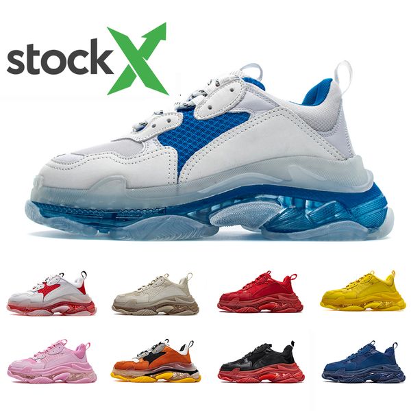 

2020 StockX дизайнер роскошные мужские туфли тренажеры кроссовки Неон зеленый роскошный увеличения бренд Повседневная обувь папа