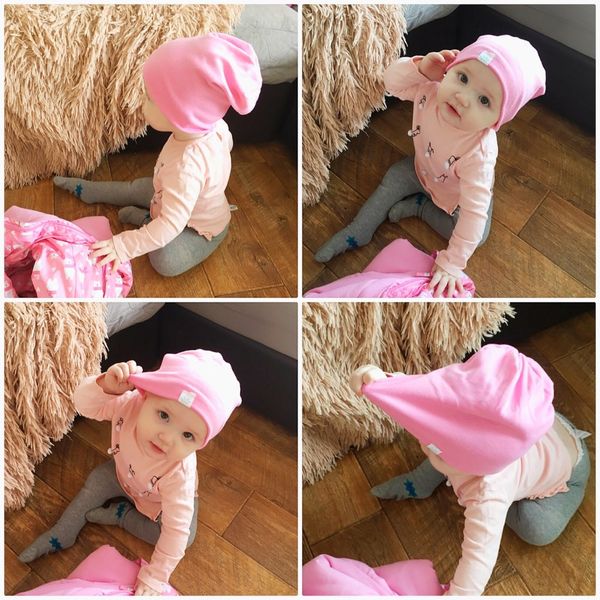 

мода cute solid вязаная хлопок hat шапочки для новорожденных младенцев дети осень зима теплый earmuff красочный кроненпробками skullies, Blue;gray