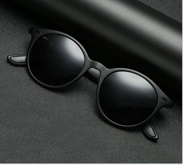 

retro-frame sunglasses polarized male driver driving sunglasses tide outdoor driving glasses, White;black