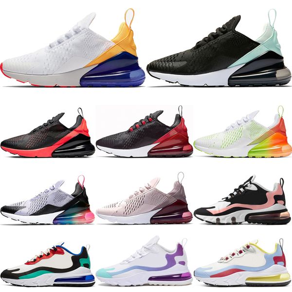 

nike air max 270 shoes 2019 новые кроссовки кроссовки дизайнер cny regency фиолетовый habanero красный мужчины женская обувь классические ул