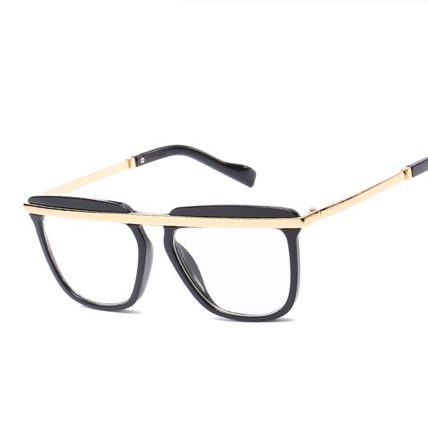 

anedf computer women glasses frames men clear lens glasses fashion eyeglasses women frame eyewear armacao para oculos, Black