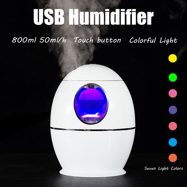 

800ml usb electric aroma air diffuser silicone ultrasonic air humidifier essential oil aromatherapy cool mist maker for home