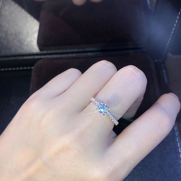 

homod simple silver-plated simulation ring to get married to ring wedding, Slivery;golden