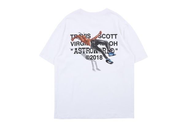 

2019 new tyle travi cott a troworld taff tour letter printing men hort leeve t hirt clothe hip hop port ca ual tee ummer