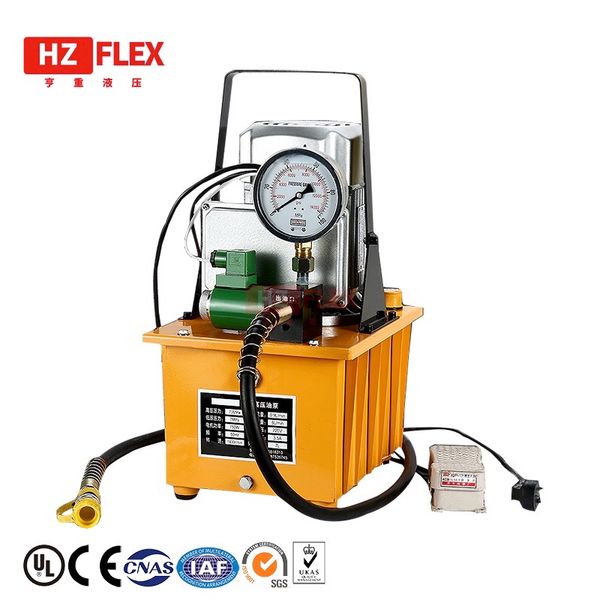 

220v hhb-700a portable electric hydraulic pump ultra high pressure small hydraulic oil pump station sale
