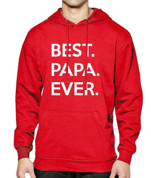 

2017 spring winter fashion casual mens hoodies letter papa ever print men's sportswear fleece hoody men sweatshirt harajuku, Black