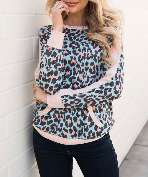 

autumn womens leopard hoodies fashion luxury womens long sleeve t shirts printed women streetwear hoodie autumn women clothing, Black