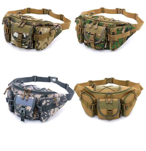 

camouflage bag men's sports outdoor large capacity waterproof suitcase tactical pockets riding travel running multi-function duffel bag