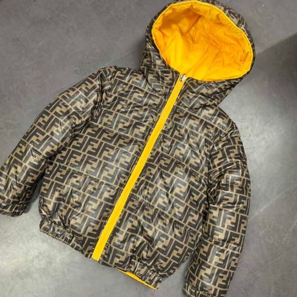 

jacket for boys new fashion double sides wear hooded winter jackets kids parkas girls thick coat kids clothes, Blue;gray