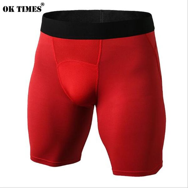 

#1044 men boys high elasticity athletic running sports gym compression tights sweat wicking quick dry shorts eu size xs~xxl, White;black