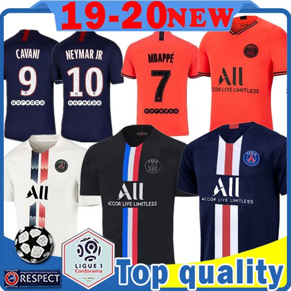 

2020 Мбаппе Неймар младший ПСЖ Футбольная майка Икарди Ди Мария Кавани Маркиньос Верратти Кимпембе т. Сильва Футбольная майка Париж Майо де фут