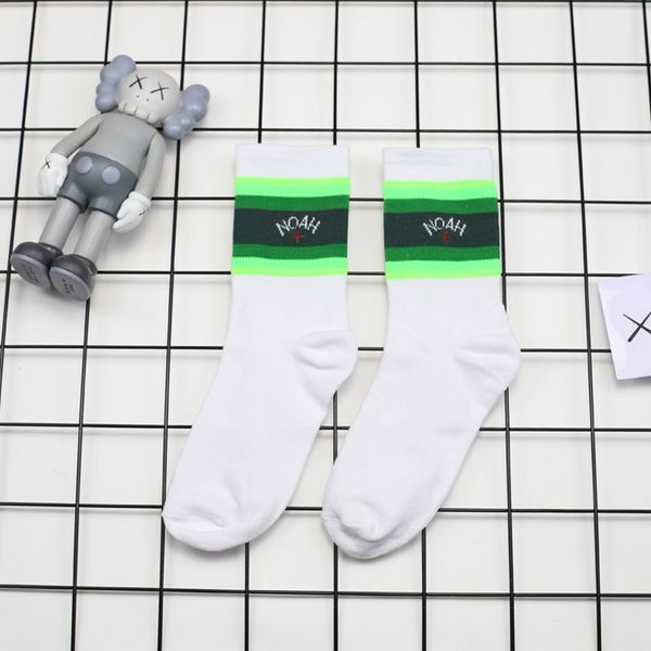 

ноа женщин людей носков мужских носков дизайнера мода роскоши немеченого ситца носки высокого качества университетского городок цветочного э, Black