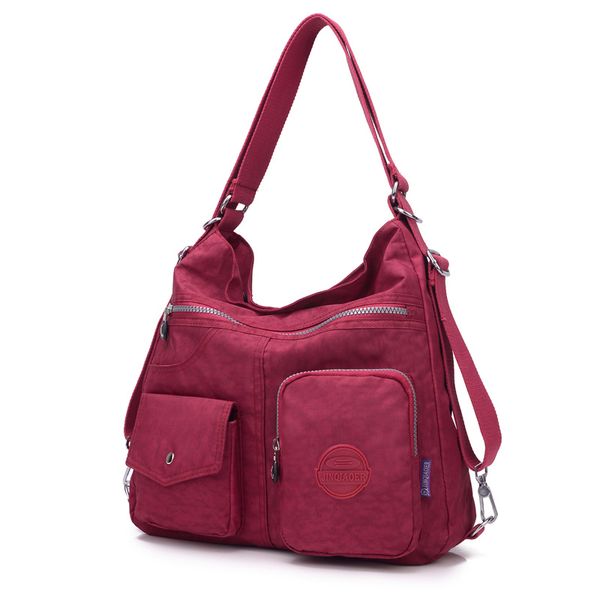 

nylon women backpack natural school bags for teenager casual female preppy style shoulder bags mochila travel bookbag knapsack