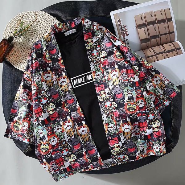 

понкие кимоно мђжин каѬдиган Ѭђбака блђзка каа мђжин аоѬи obi одеждђ амђ, White;black