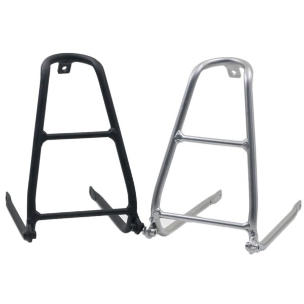 

q type bike rear rack for brompton bicycle holder 15kg load bike parking bracket bicycle accessories 148g aluminium 15*25*22cm