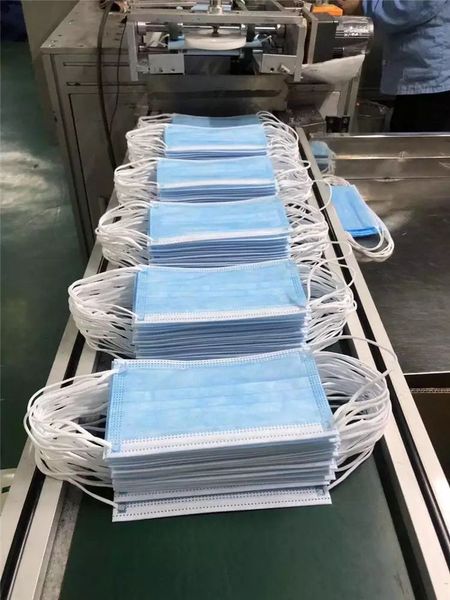 

first class quality non-woven facemask 3ply face masks disposable bfe95% marks face shield earloop ce approval in stock