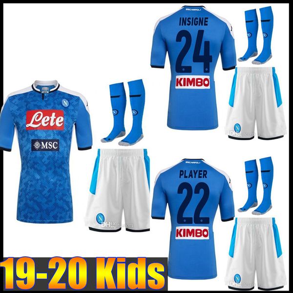 

Kid kit 19 20 napoli occer jer ey home 2019 2020 naple zielin ki ham ik in igne merten callejon player rog football hirt