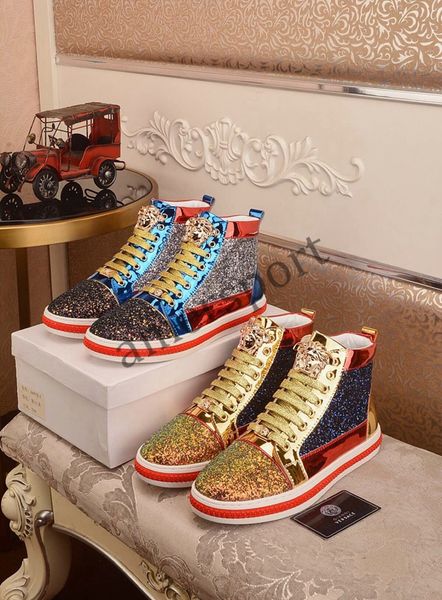 

2020 red chain reaction designer cross chainer sneaker calf leather lightweight chain outsole casual shoes red bottoms cross chainer sneaker, Black