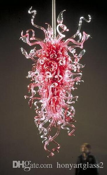 

Pretty Lighting Chandelier 100% Mouth Blown Borosilicate High Quality Energy Saving Light Source Hand Blown Glass Pendant Light