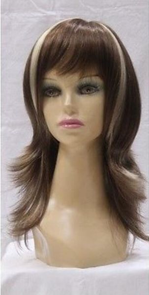 Wig Heat Resistant Party Cosplays Hair Tj New Wig Mix Wig