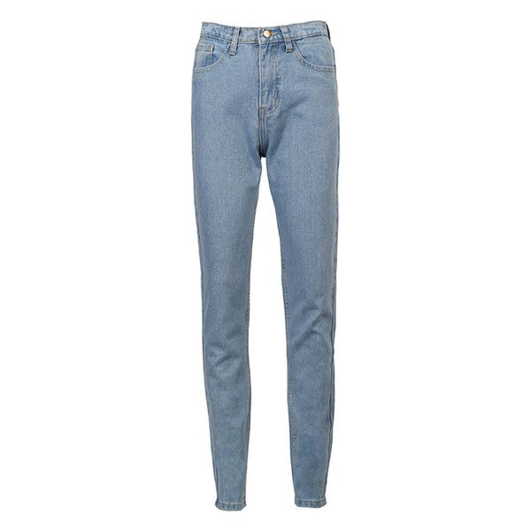 

Basic Denim Jeans Classic 4 Season Women High Waist Jeans Vintage Mom Style Pencil Jeans High Quality Cowboy Denim Pants Wholesale