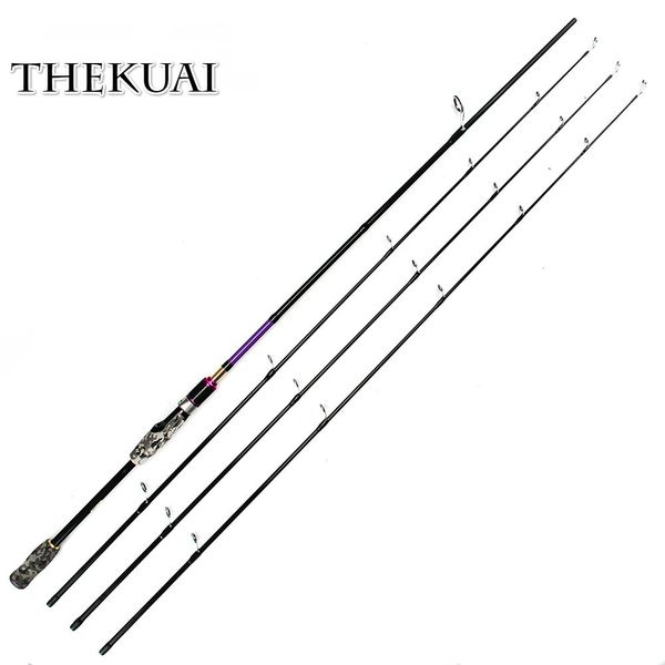 

thekuai spinning fishing rod 2.1m 2.4m 3 tips ml m mh 7' carbon fast action fishing spinning rod lure rods
