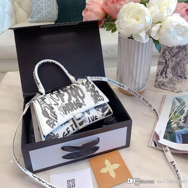 

Новый дизайнер Balenciaga песочные часы сумка дизайнерские сумки crossbody сумки на ремне роскошные женские сумки кошелек сумки Сумка