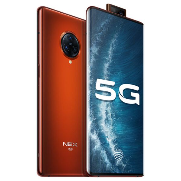 Telefono cellulare originale VIVO Nex 3S 5G 12 GB RAM 256 GB ROM Snapdragon 865 Octa Core 64.0MP AR OTG NFC 4500 mAh Android 6.89 