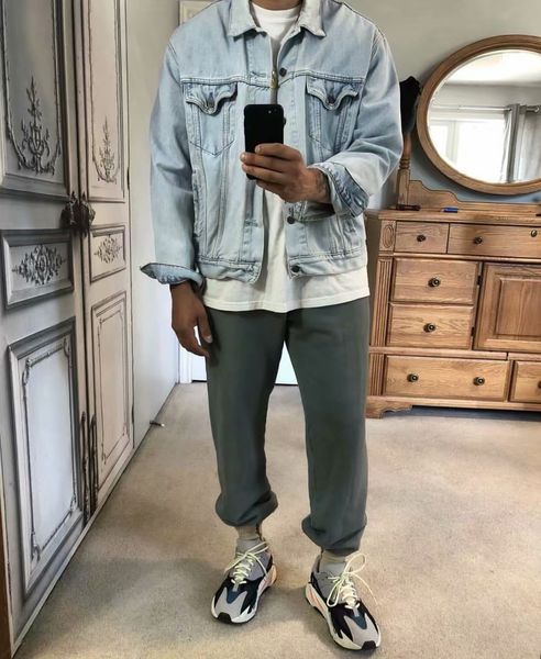 

мужские дизайнерские plus бархатные sweatpants solid color карманные сыпучие кулиской homme одежда hip hop беговая повседневная одежда свобо, Black