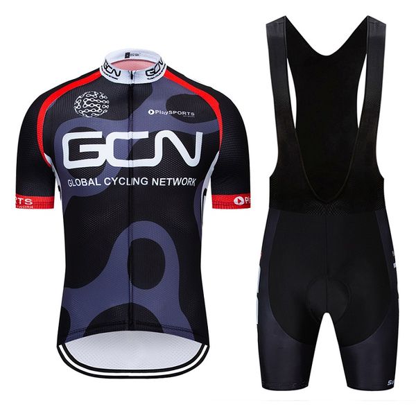 

cycling jersey set 2020 pro team men/women summer breathable cycling clothing mtb bike jersey bib shorts kit ropa ciclismo, Black;red