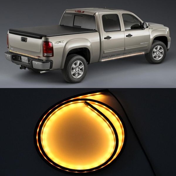 

franchise new car light 1pcs 49 truck suv tailgate light led yellow/white reverse srunning signal lamp bulb #0410