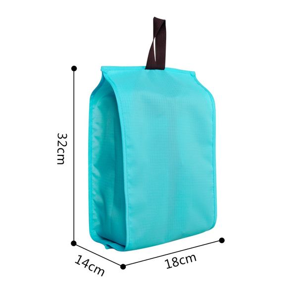 

5pcs portable travel supplies organizer shoes storage bag pvc waterproof dustproof hanging save space closet rack