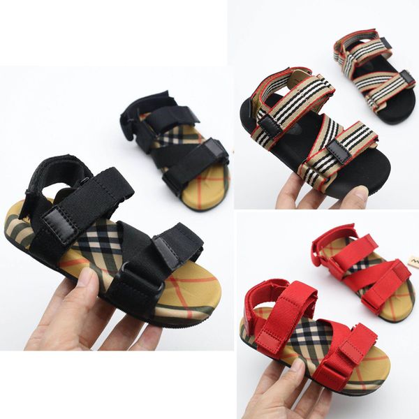 

2019 горячие продажа детская детская обувь мальчик и девочка подарок на день рождения закрытым носком летние пляжные сандалии обувь кроссовк, Black