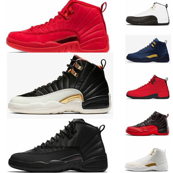 

cny winterized gym red 12 men basketball shoes 12s xii international flight bulls taxi the master sports sneakers size 13 trainers